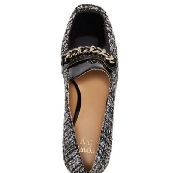 Crown & Ivy Black and White Heels - Picture 4 of 7